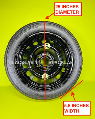 SPARE TIRE 17''(5 LUGS WHEEL) FITS:2011-2017 MINI COOPER COUNTRYMAN