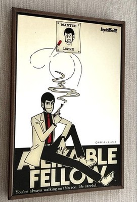 Lupin the 3rd Pub Mirror Vintage Retro Japan Bar Sign Wall Decor Anime