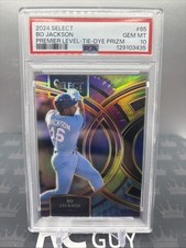 2024 Panini Select - Premier Level Bo Jackson #85 Tie-Dye Prizm /25