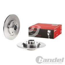 2X BREMBO BREMSSCHEIBEN 274mm VOLL HINTEN PASSEND F&Uuml;R MERCEDES-BENZ CITAN