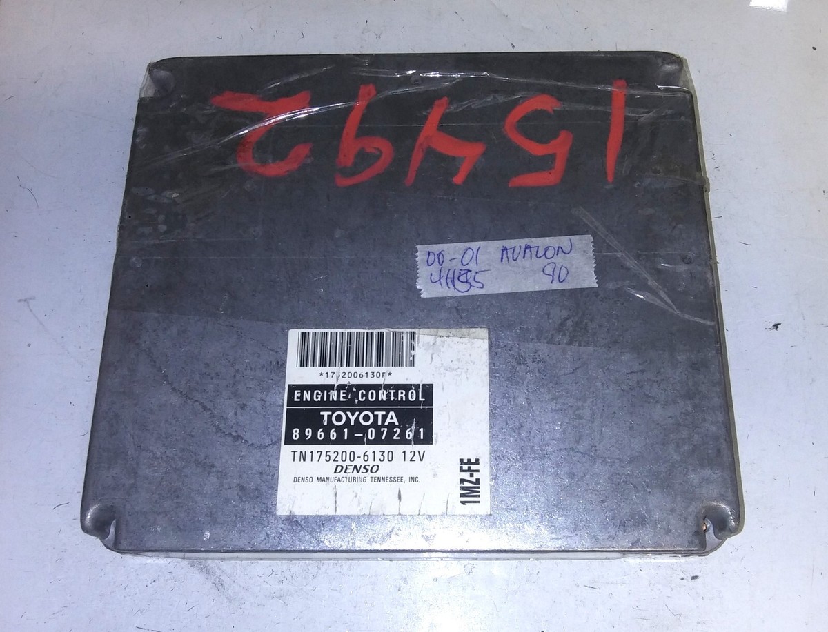 89661-07261 ecm ecu computer 2000-2001 Toyota Avalon | eBay