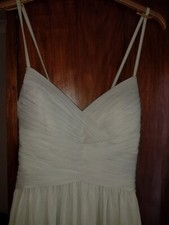 Stunning Occasion dress - Cross-front pleated bodice, flowing skirt Size 10 BNWT