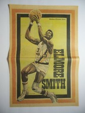 Vintage 1972 Elmore Smith Buffalo News Poster Braves Approx. 14.25 x 21.5
