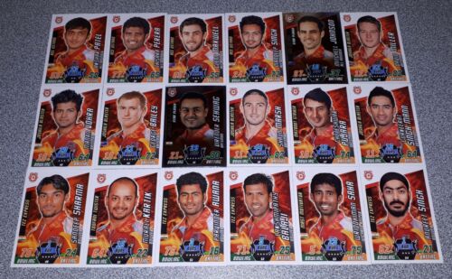 Topps Cricket ATTAX 2014 Pepsi IPL Complete Base & Silver Foil Set - Picture 4 of 10