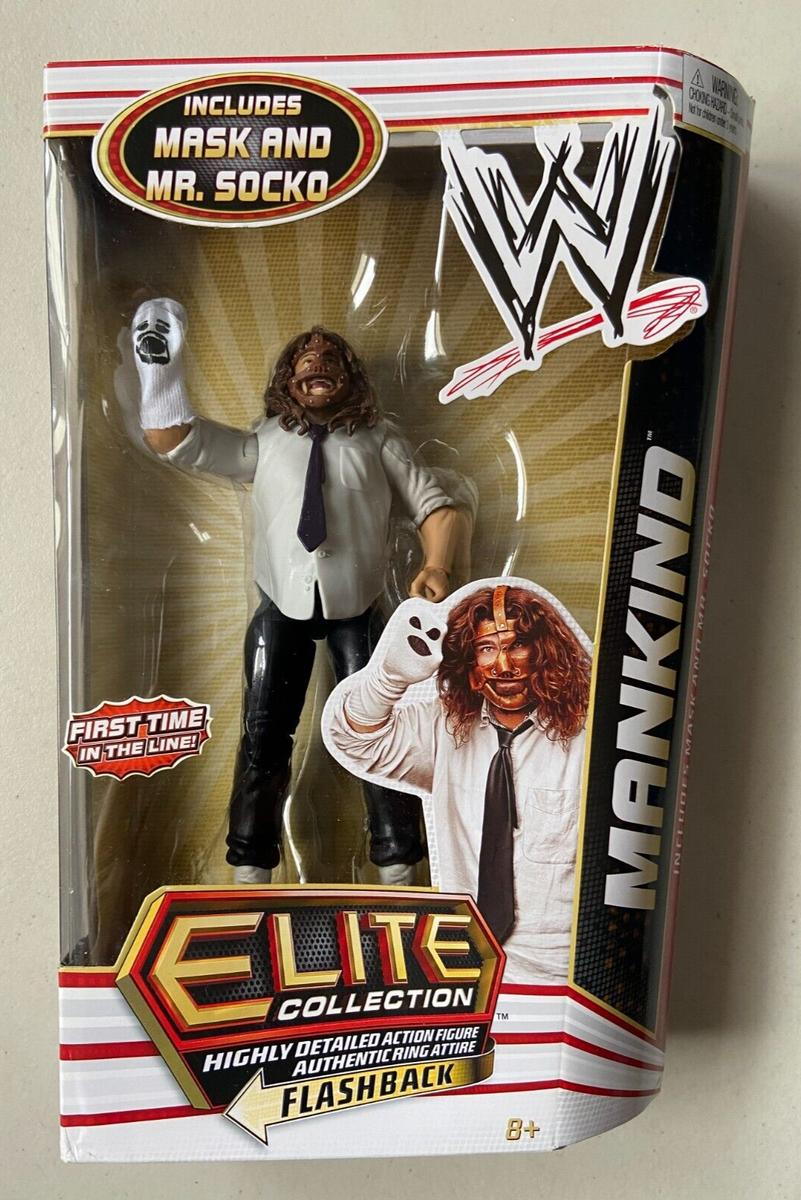WWE Elite Mankind マンカインド 新品開封のみ WWE Wrestling: Mankind Superstars Action Figure for 8Y+ Kids
