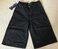NWT Men's LA Gate Washed Black 5 Pocket Classic Denim Jean Shorts Sz 30 ONLY