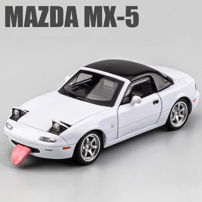 ミニカー michmach 1:32 Mazda MX5 MX-5 Supercar Alloy Model Car Diecast Sound Light