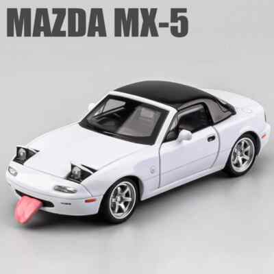 1:32 Mazda MX5 MX-5 Supercar Alloy Model Car Diecast Sound Light