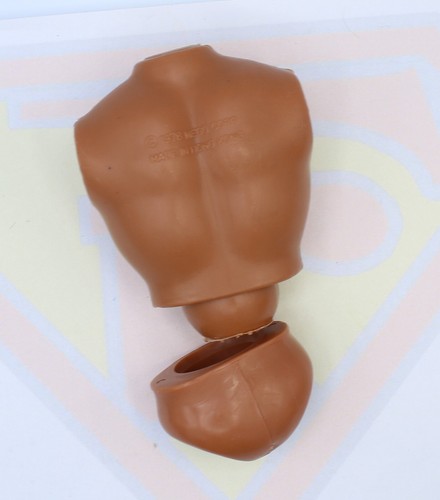 Mego Superman Vintage Original 12" Action Figure Parts - Pelvis & Chest Torso - Picture 3 of 5