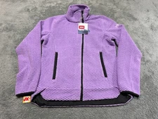 NEW Helly Hansen Jacket Womens Small Purple Lyra Fleece Full Zip Disney Parks