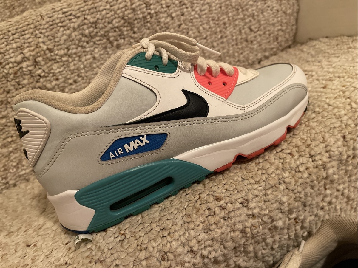 靴 NIKE AIR MAX 90 essential Nike air max 90 essential white / Gray Size 7Y | eBay