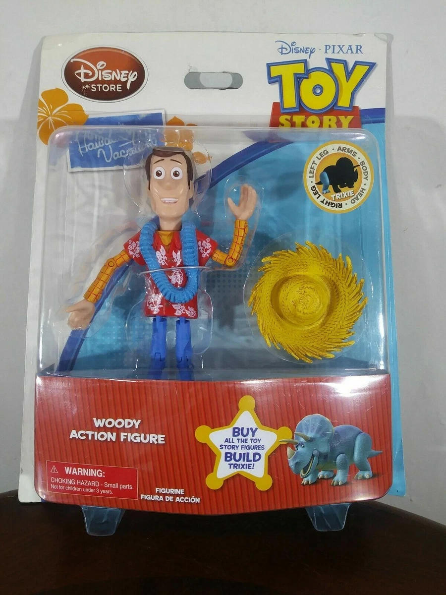 Disney Toy Story Hawaiian Vacation Woody Action Figure Build Trixie