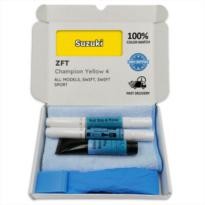 Lackstift für Suzuki Gelb CHAMPION YELLOW 4 ZFT SWIFT SPORT Stift Stick Kratzer