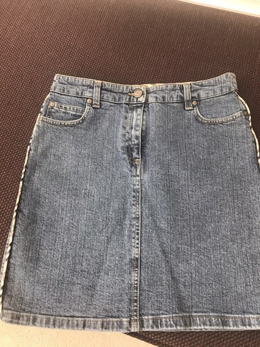 burberry Denim Skirt Size 2 For The 