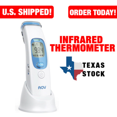 LCD Digital IR Infrared Thermometer forehead Gun fever Temp Meter Non Contact