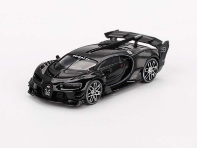 Bugatti Vision Gran Turismo   Black Diecast 1:64 Scale Model - TSM MGT00795
