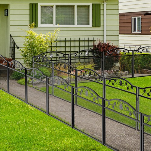 5pcs-metal-garden-fence-decorative-fencing-panel-outdoor-garden-entry
