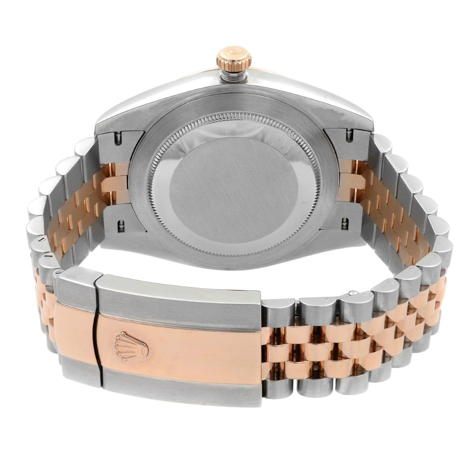 rolex rose gold blue face