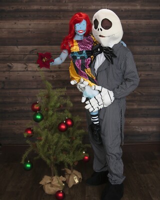 Disney Jack Skellington Nightmare Before Christmas Adult Deluxe Costume  Large