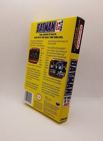 NES  -&nbsp;Batman: Return of the Joker - Box Cover ONLY