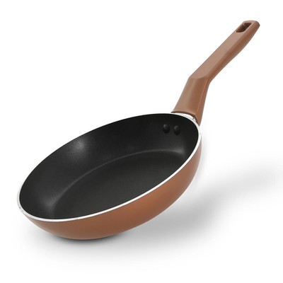 NutriChef 8'' Medium Open Fry Pan-Non-stick, High-Qualified works w/ NCCWA13BR