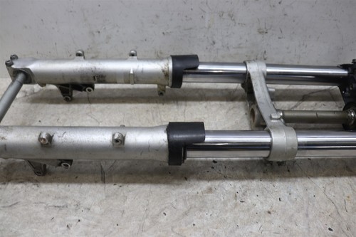 2003-2004 Honda CBR600RR Front End Suspension Fork Set Triple Tree - Picture 6 of 13