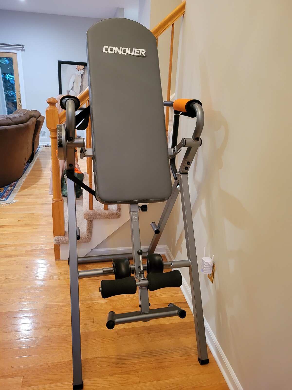 Conquer 6-in-1 Inversion Table/Power Tower