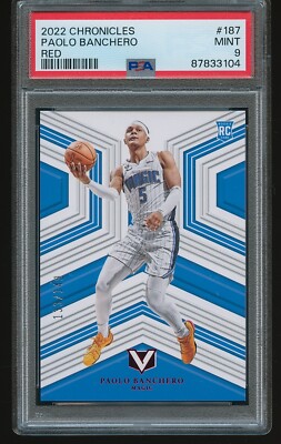 Paolo Banchero 2022-23 Panini Chronicles Vertex Red /149