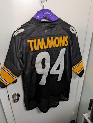 Lawrence Timmons #94 Pittsburgh Steelers Reebok NFL Black Jersey