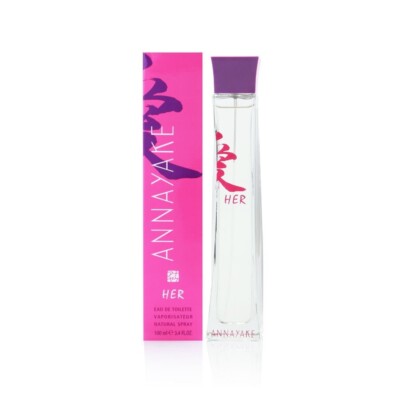 Annayake Love For Her Women 3.4 oz Eau de Toilette Spray New In Box Sealed
