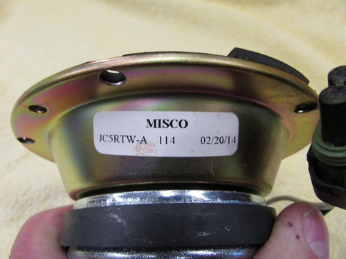 (2) Altavoz resistente a la intemperie Clever Devices IVN-112-001-0001, 5", Misco JC5RTW-A, F9 - Imagen 5 de 9