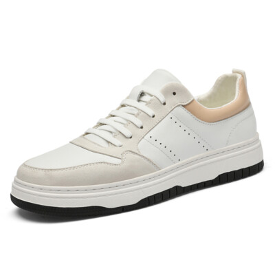 Men's Casual Leather Shoes Breathable Soft Bottom Soft Surface Board Shoes main image 0
