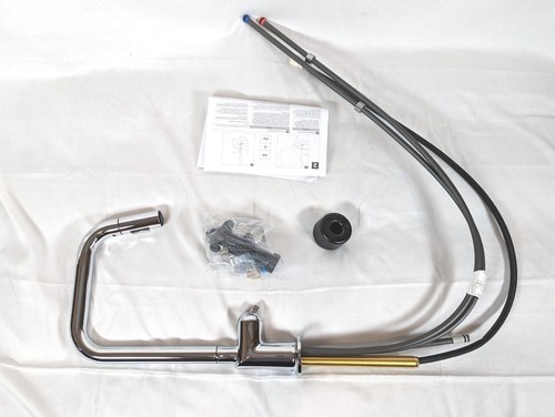 Brizo 63065LF-PCLHP Odin Pull Down Kitchen Faucet LESS HANDLE in Chrome. See Des - 第 1/10 張圖片