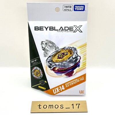 Takara Tomy Beyblade X UX-14 Starter Scorpiospear 0-70Z [For Ages 6+] Japan New