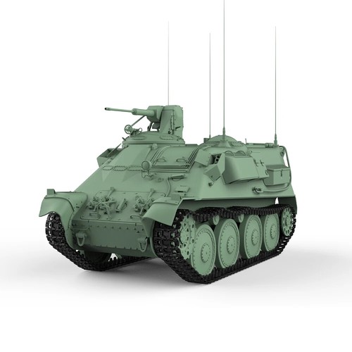 SSMODEL SS72732 1/72 25mm Kit Modelo Militar Suecia Pansarbandvagn 301 - Imagen 2 de 5