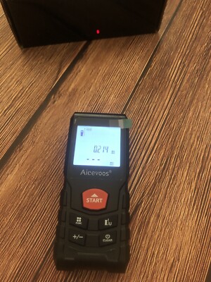 328Ft (100m) Digital Laser Point Distance Meter Tape Range Finder Measure