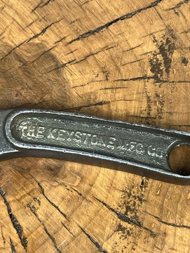 Westcott 8" No. 78 Adjustable Wrench Curved Handle Keystone Mfg. CO Buffalo NY. - Picture 12 of 12