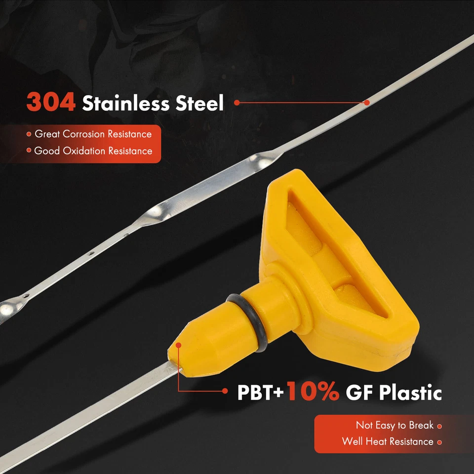 Varilla de medición de aceite de motor para Subaru Outback 00-04 Forester 98-05 Impreza Legacy Baja Foto 2 de 4