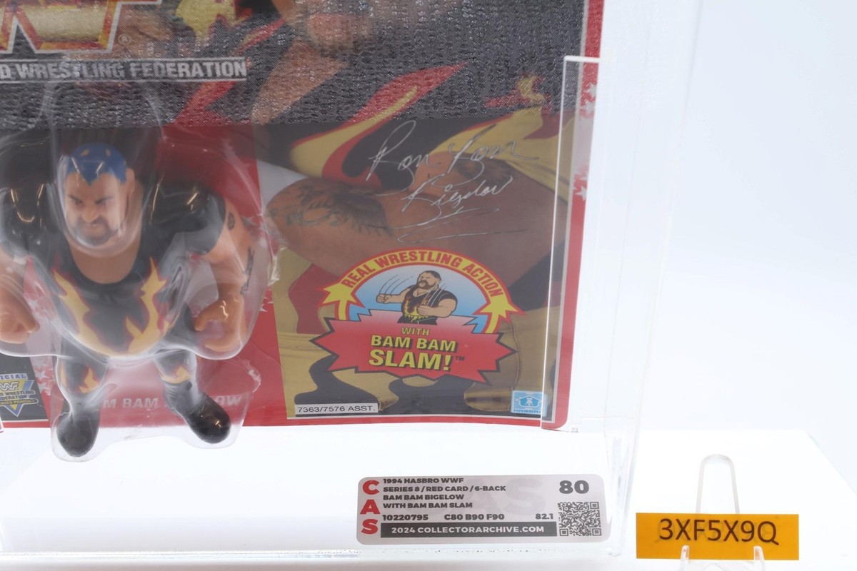 WWF HASBRO BAM BAM BIGELOW フィギュア BNIB WWE BAM BAM BIGELOW MATTEL ELITE THEN NOW FOREVER