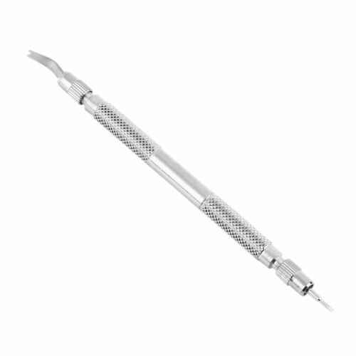 **NUOVO** OROLOGIO BARRA A MOLLA IN METALLO CINTURINO A MAGLIE RIMOZIONE SPILLA RIPARAZIONE UTENSILI - CTRL £19 - Foto 2 di 6