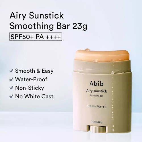 Barra suavizante ABIB Airy Sunstick FPS 50+ 23 g/0,81 oz - Imagen 10 de 10