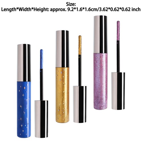 Women Girls Mascara Stage Performances Makeup Tool Waterproof Colorful Sparkly - 第 57/90 張圖片