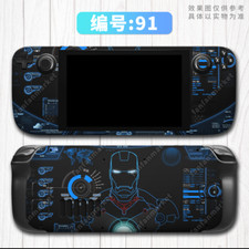 Vinyl Decal Skin Sticker Protector for Steam Deck Full Set Stickers 91
