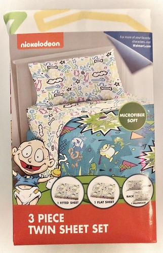 Juegos de hojas gemelas y completas de Nickelodeon's Rugrats - Ren and Stimpy - Catdog - Imagen 2 de 2