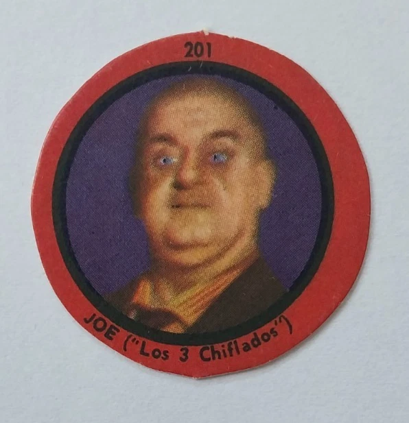 1968 Vintage The Three Stooges Disc Set of 3 Moe Larry Curly Rare Argentina  - Image 3 of 4