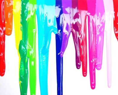 HIMI Gouache Paint Set Glow in The Dark 6 x 25ml Gouache Paint Jelly Cup Design, Non-Toxic Paint for Canvas and Paper, Art Supplies for Professionals