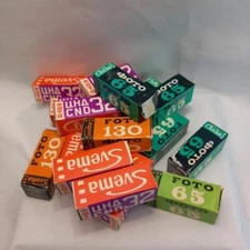 Soviet 120 type New/Clear Film for Medium format Rolls 130 CND32 (color) 65