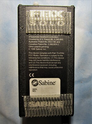 Sabine FBX Solo SL-620 Feedback Controller with Power