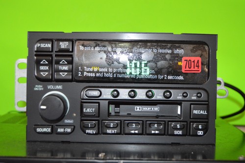 95 96 97 98 99 Buick Delco GM Werk Kassettenspieler Radio Stereo 09357014