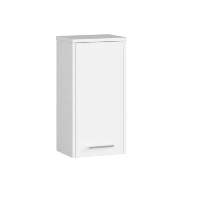 LBSIGN Mobile Pensile Da Bagno 1 Anta Armadietto 30x23x60 Serena Bianco